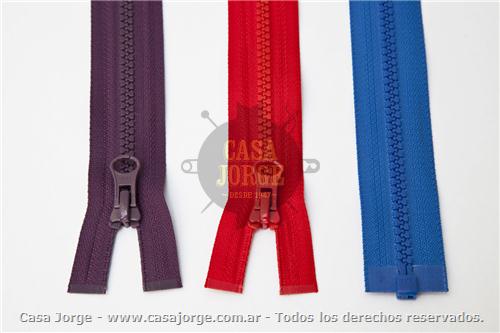 CIERRES DIENTE DE PERRO YKK VISLON SEPARABLE DE 5MM POR 40 CM